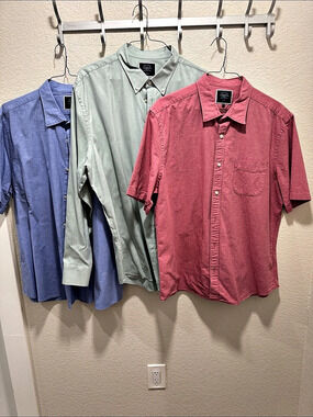 Charles Tyrwhitt Slim Fit Non-Iron Shirt XXL Bundle of 3